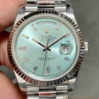 Rolex Day-Date 228236 front view super clone watch