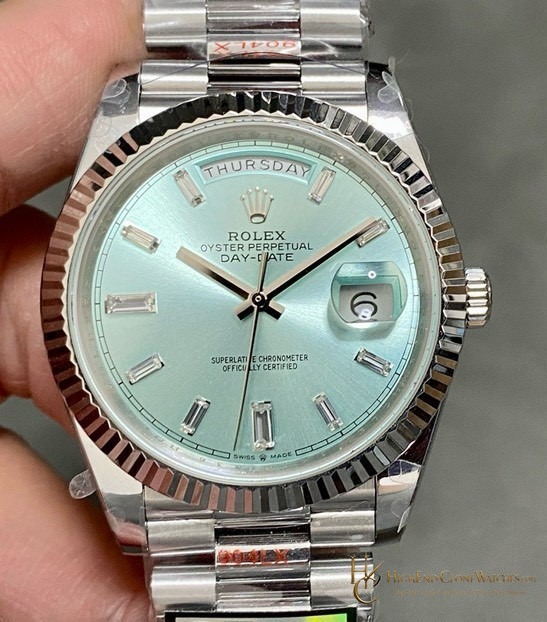 Rolex Day-Date 228236 front view super clone watch