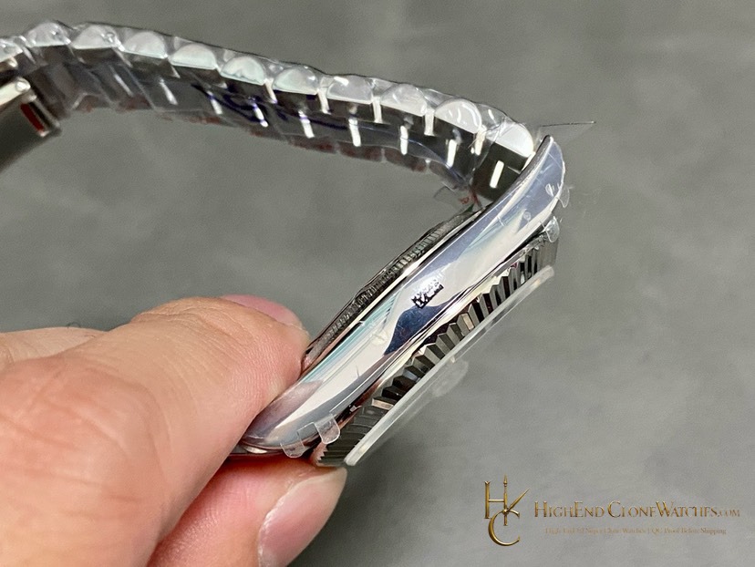 Rolex Day-Date 228236 side case profile super clone watch