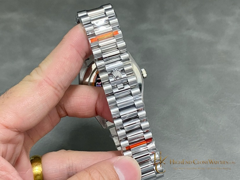 Rolex Day-Date 228236 buckle or clasp detail super clone watch