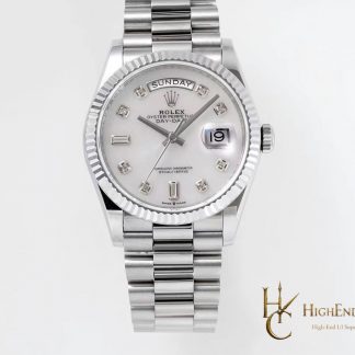 Rolex Day-Date m128239-0007 front view super clone watch