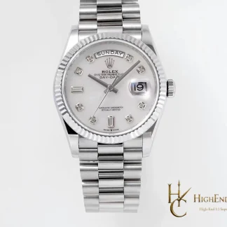 Rolex Day-Date m128239-0007 front view super clone watch