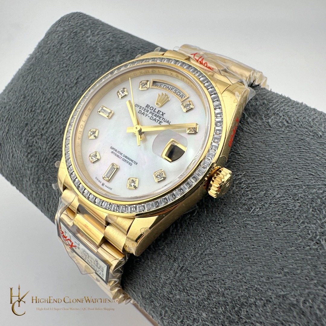 Rolex Day-Date 128398TBR-0004 bracelet or strap fit super clone watch