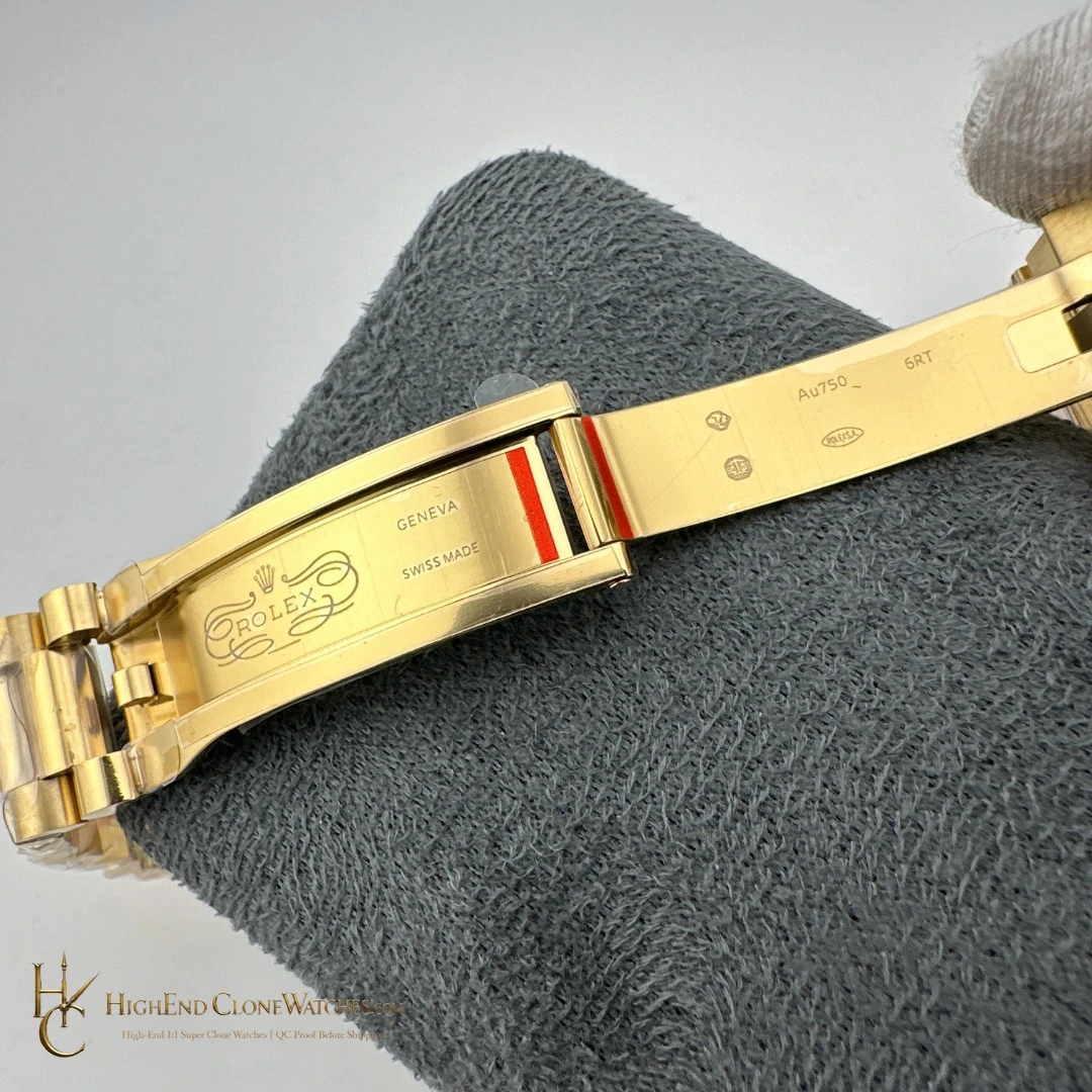Rolex Day-Date 128398TBR-0004 buckle or clasp detail super clone watch