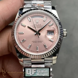 Rolex Day-Date 128239-0071 front view super clone watch