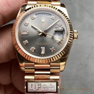Rolex Day-Date m128235-0050 front view super clone watch
