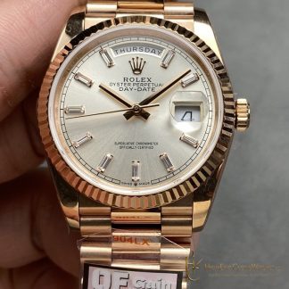 Rolex Day-Date m228235-0004 front view super clone watch