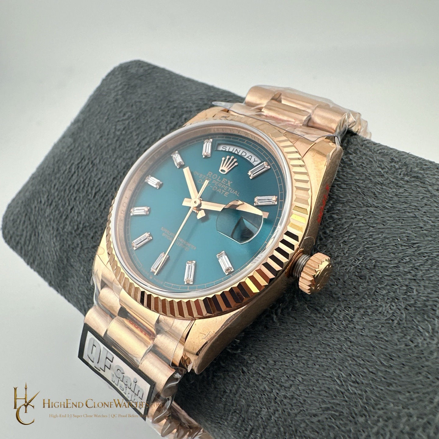 Rolex Day-Date m128235-0085 bracelet or strap fit super clone watch