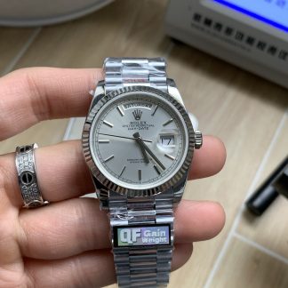Rolex Day-Date m128236-0001 front view super clone watch