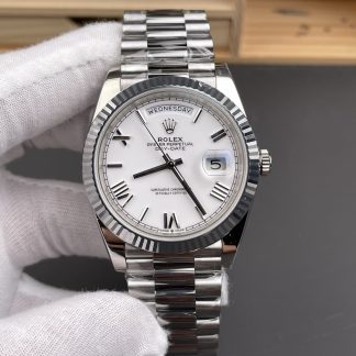 Rolex Day-Date m228239-0046 front view super clone watch
