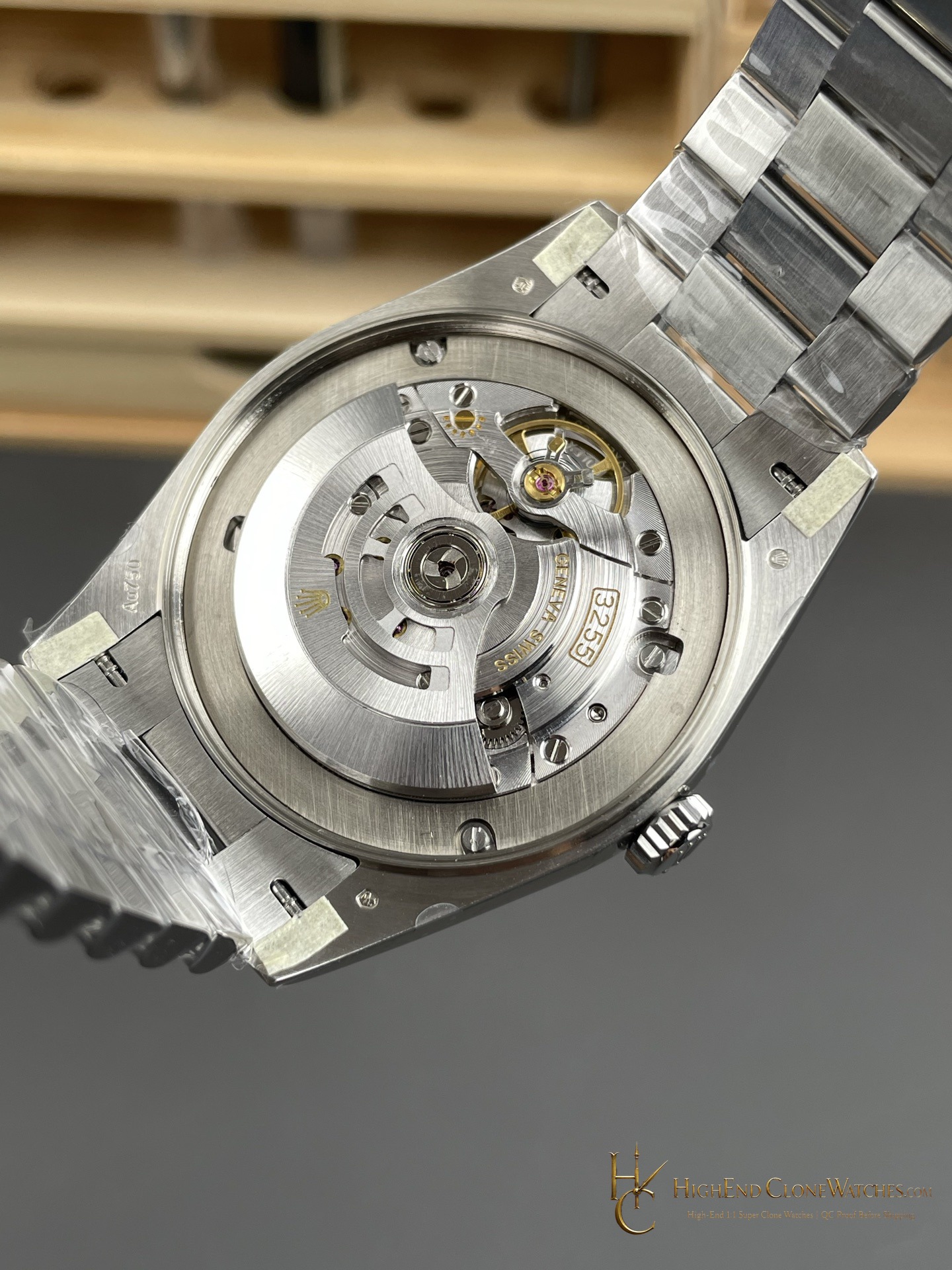 Rolex Day-Date m228239-0046 side case profile super clone watch