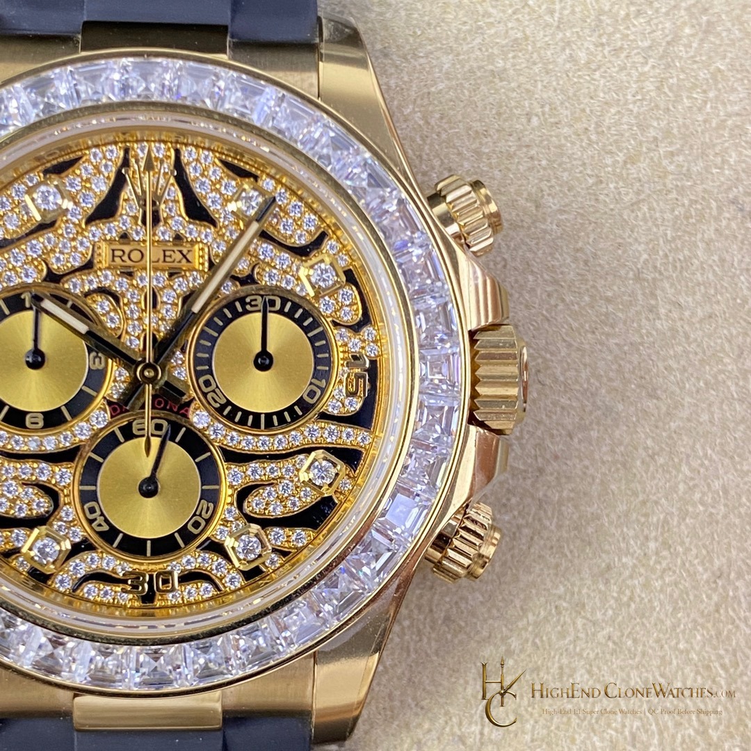 Rolex Daytona 116588TBR side case profile super clone watch