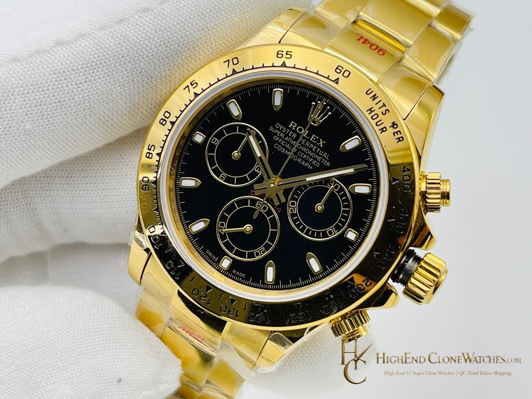 Rolex Daytona M116508-0004 dial and marker detail super clone watch