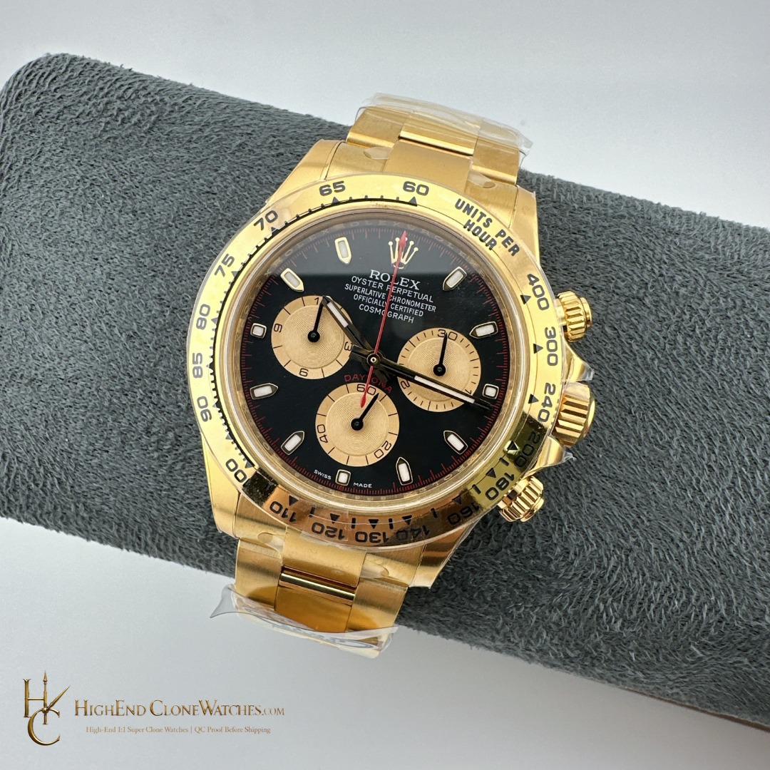 Rolex Daytona M116508-0009 dial and marker detail super clone watch