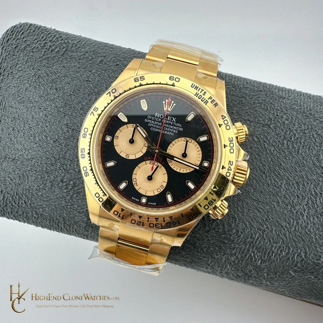 Rolex Daytona M116508-0009 dial and marker detail super clone watch