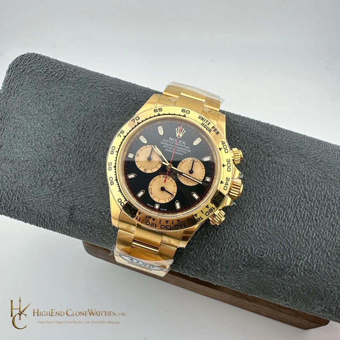 Rolex Daytona M116508-0009 side case profile super clone watch