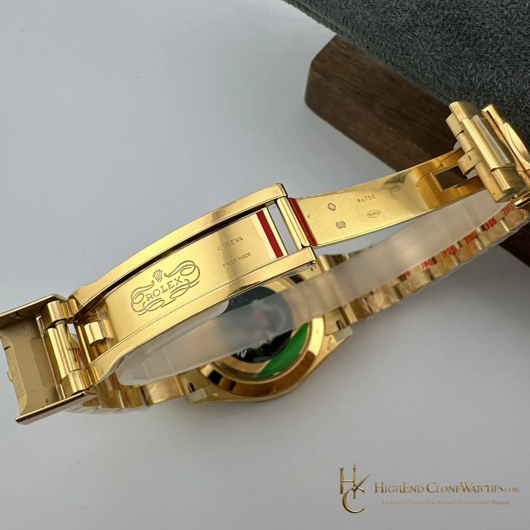 Rolex Daytona M116508-0009 buckle or clasp detail super clone watch