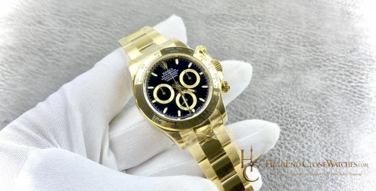 Rolex Daytona M126508-0004 angled dial view super clone watch