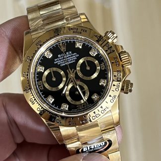 Rolex Daytona 116508-0016 angled dial view super clone watch