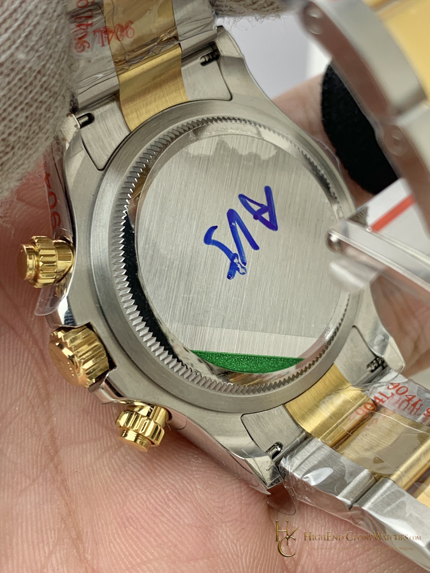 Rolex Daytona M126503-0002 bezel detail super clone watch