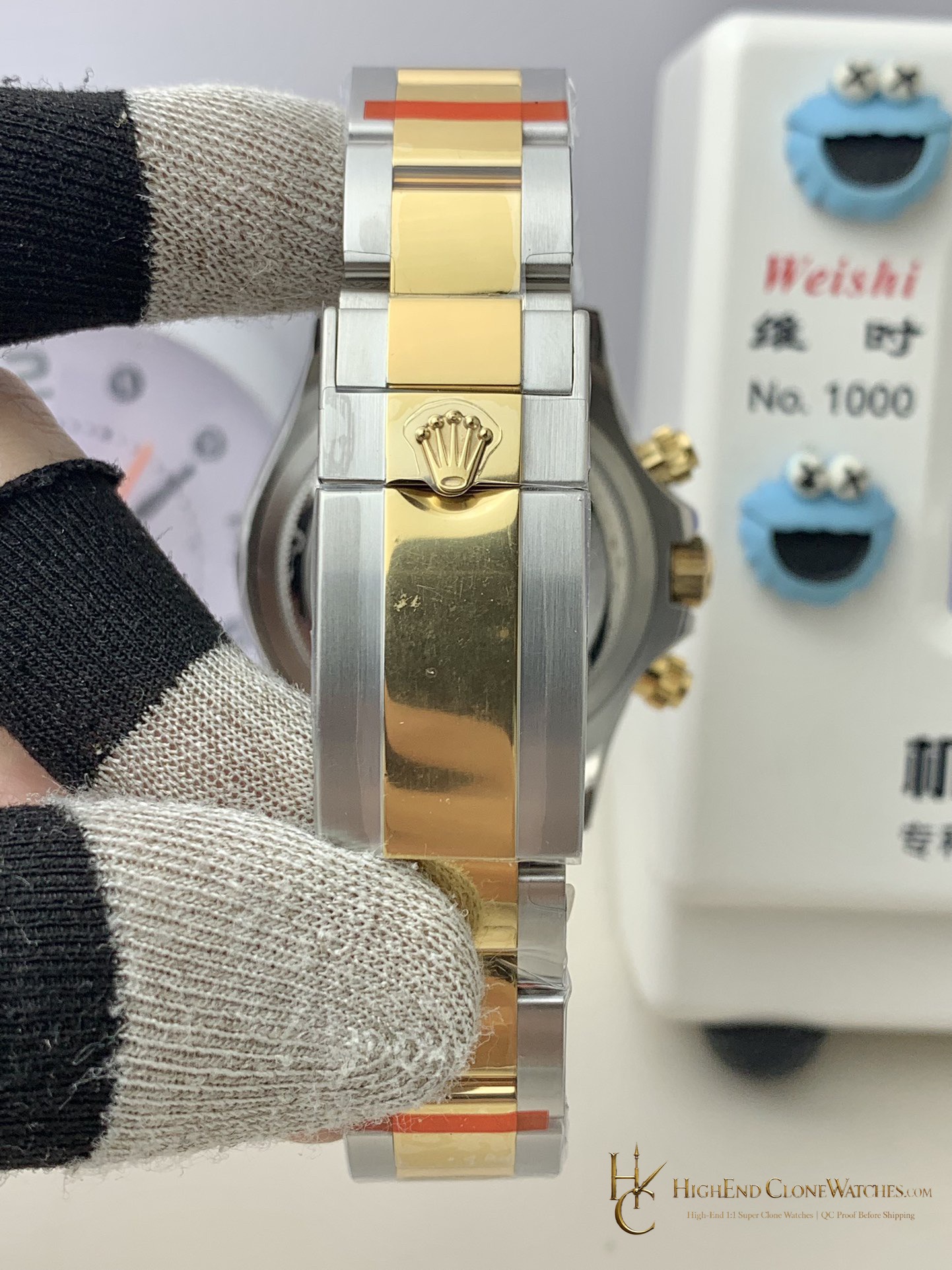 Rolex Daytona M126503-0002 side case profile super clone watch