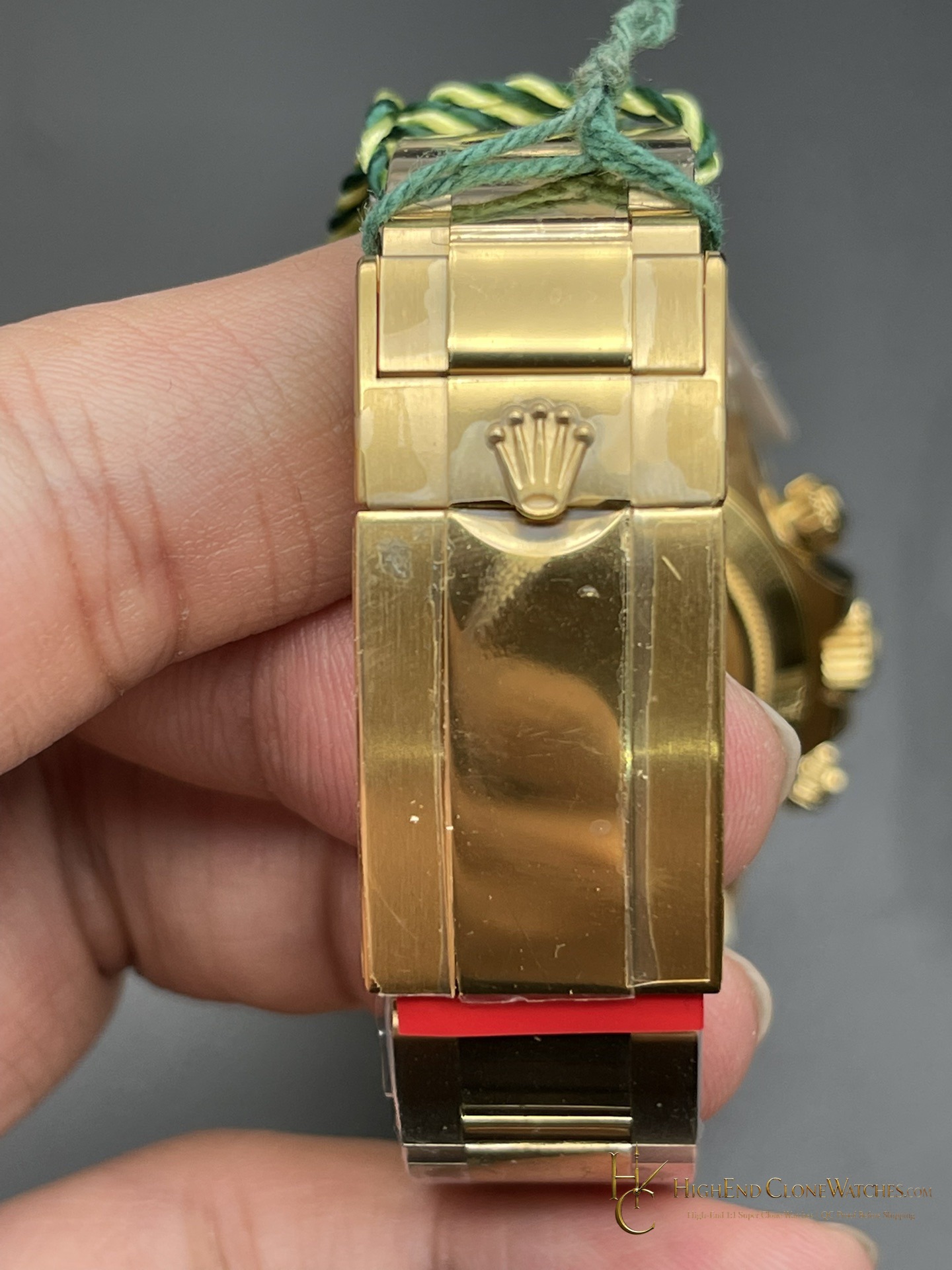 Rolex Daytona 116508-0013 buckle or clasp detail super clone watch