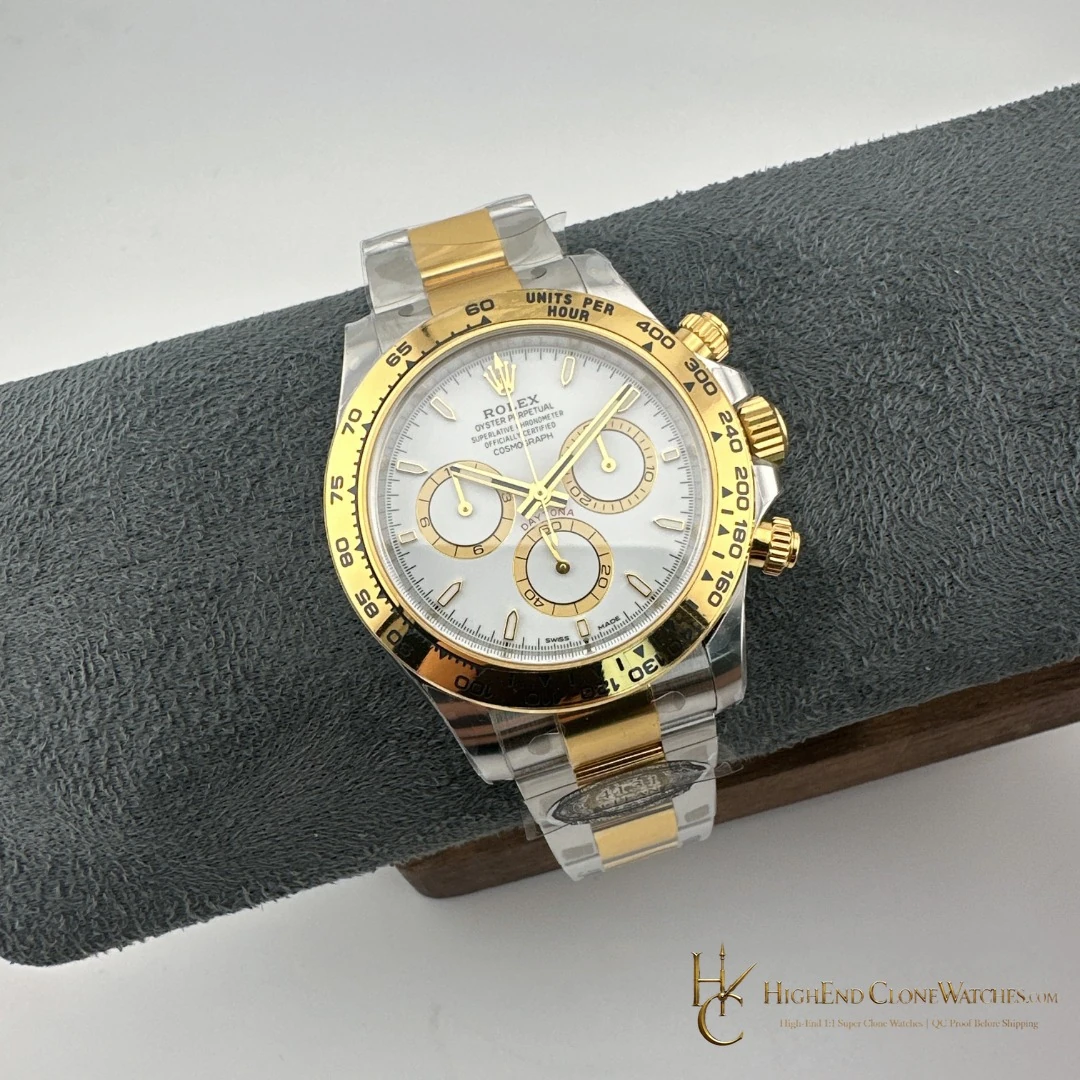 Rolex Daytona M116503-0001 bezel detail super clone watch