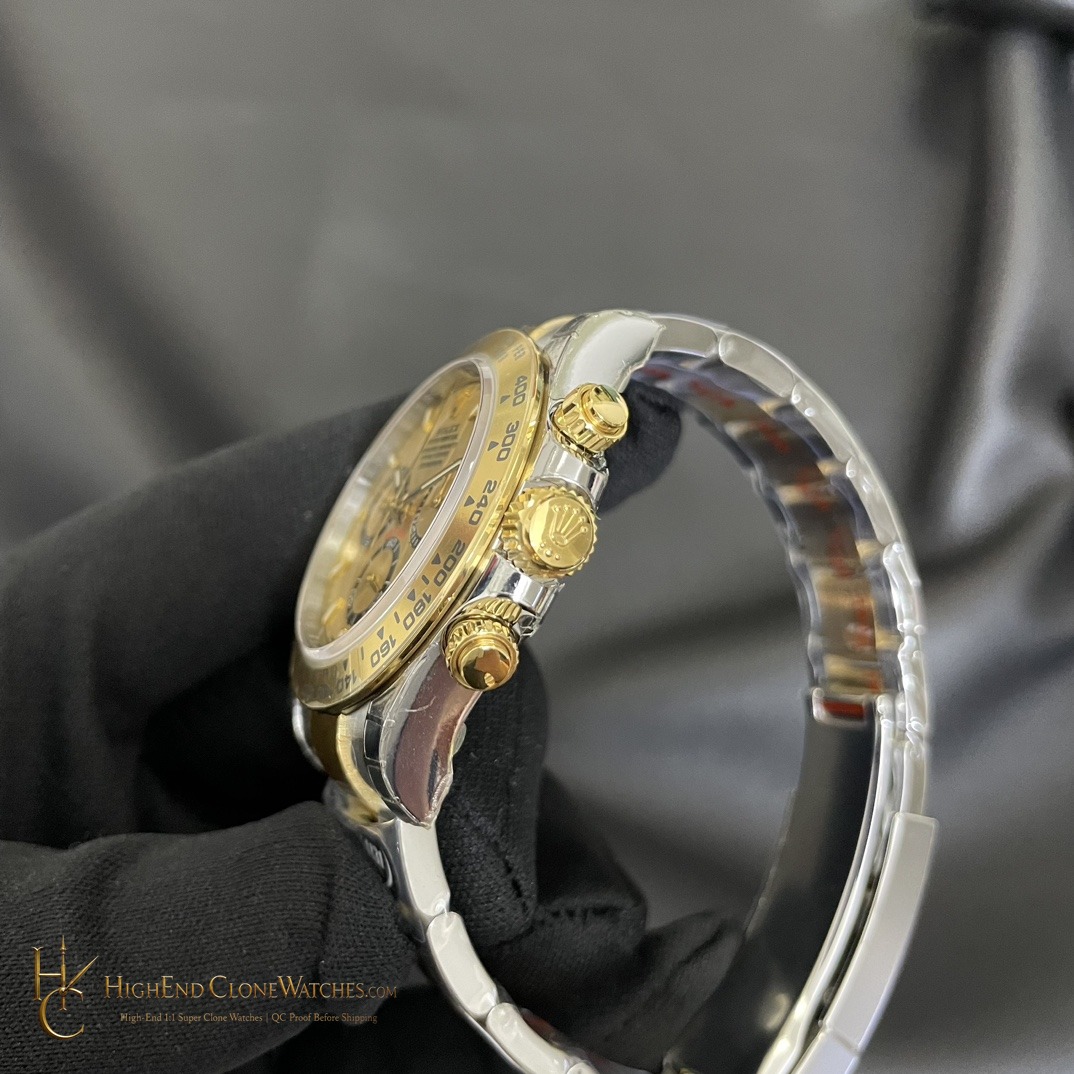 Rolex Daytona 126503-0004 bezel detail super clone watch