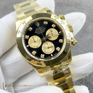 Rolex Daytona M126508-0003 angled dial view super clone watch
