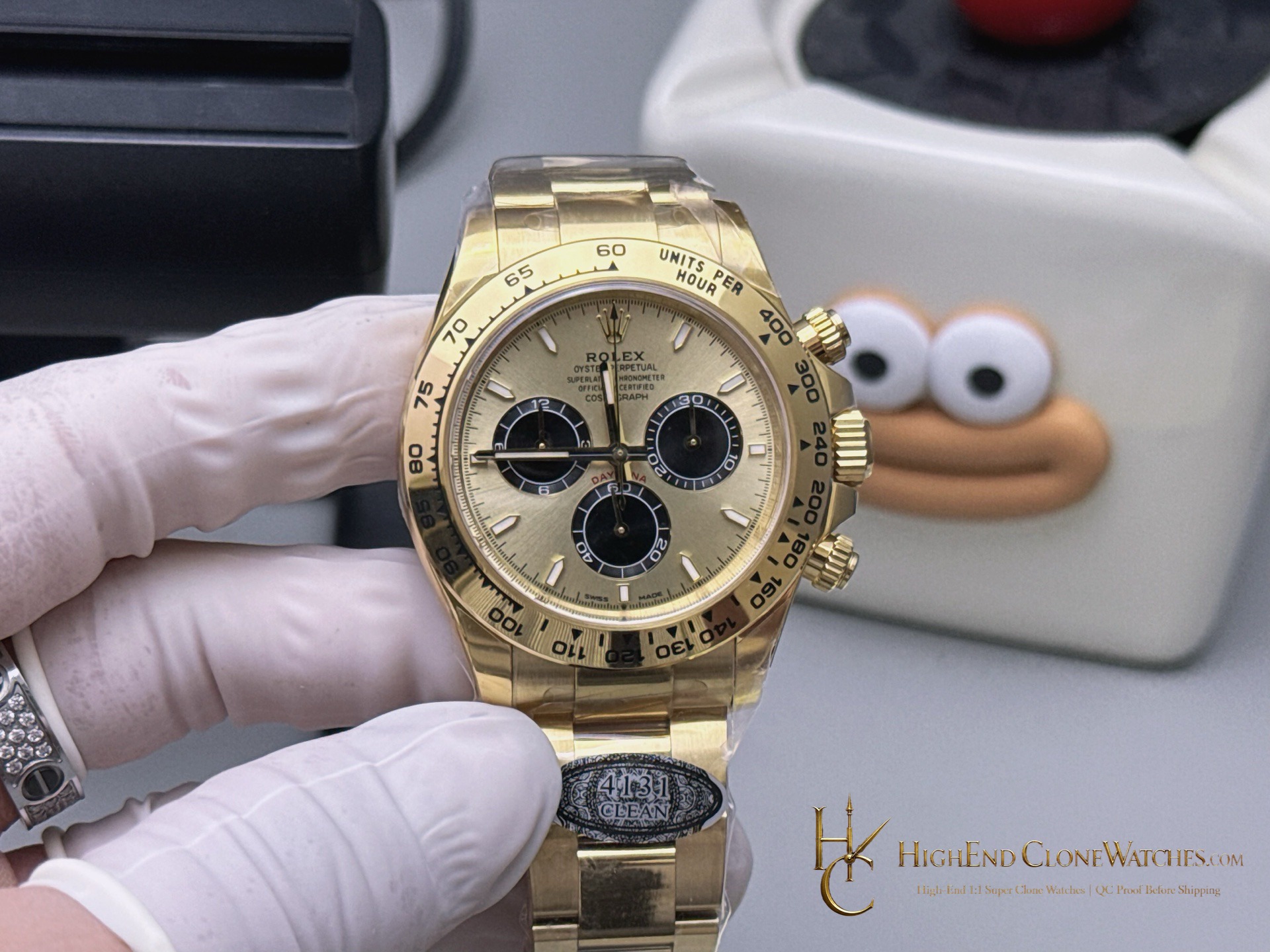 Rolex Daytona 126508-0006 front view super clone watch