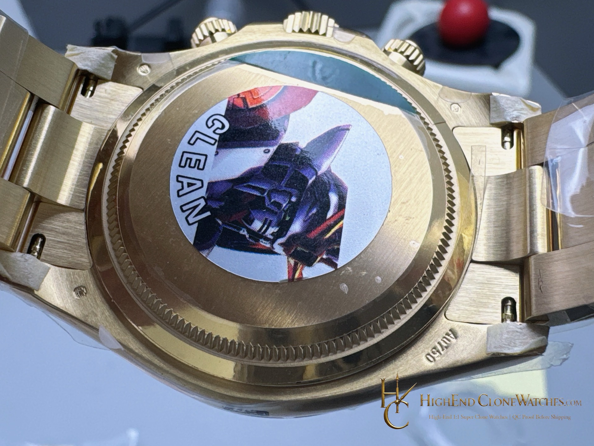 Rolex Daytona 126508-0006 side case profile super clone watch