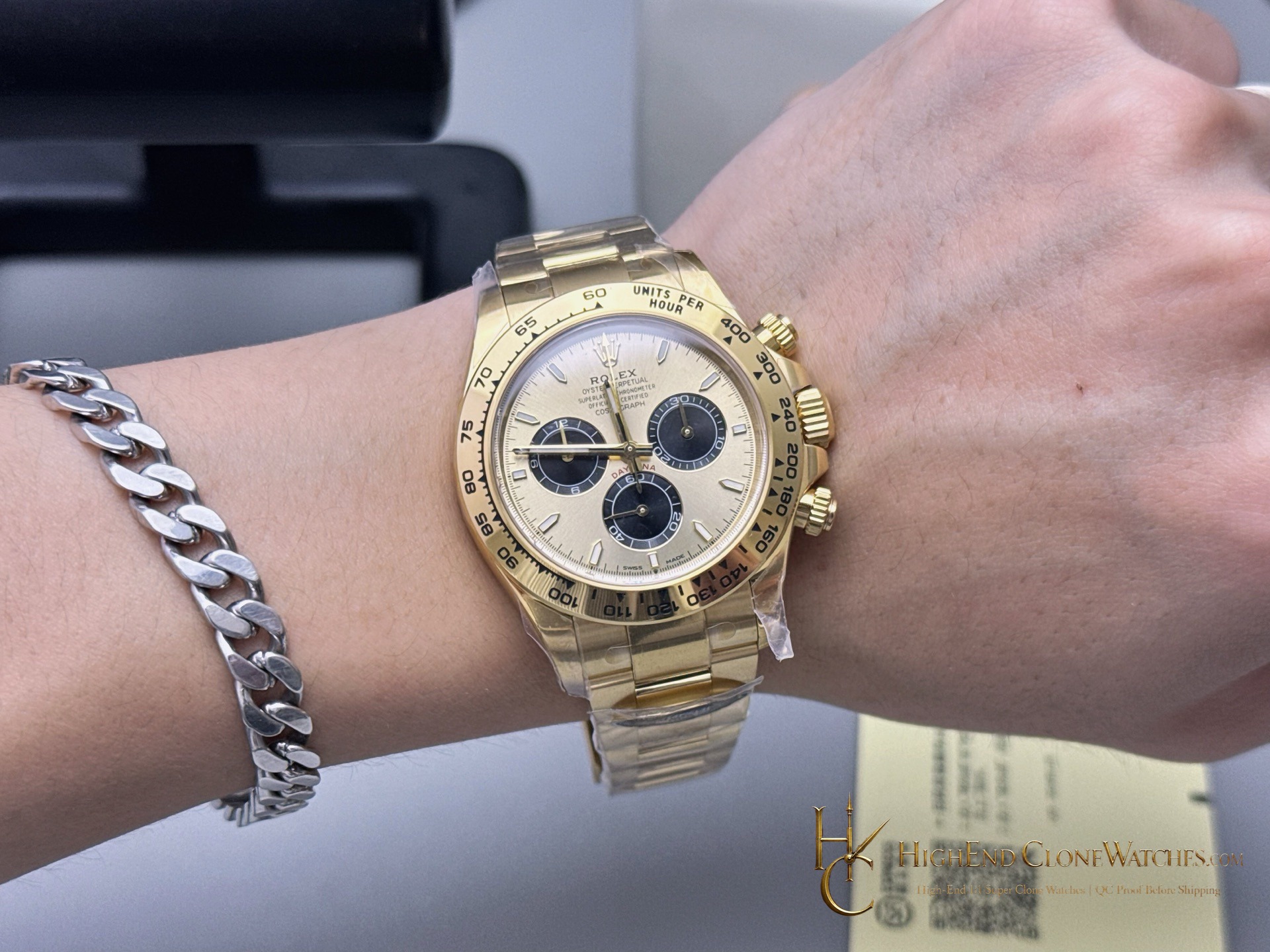 Rolex Daytona 126508-0006 bracelet or strap fit super clone watch