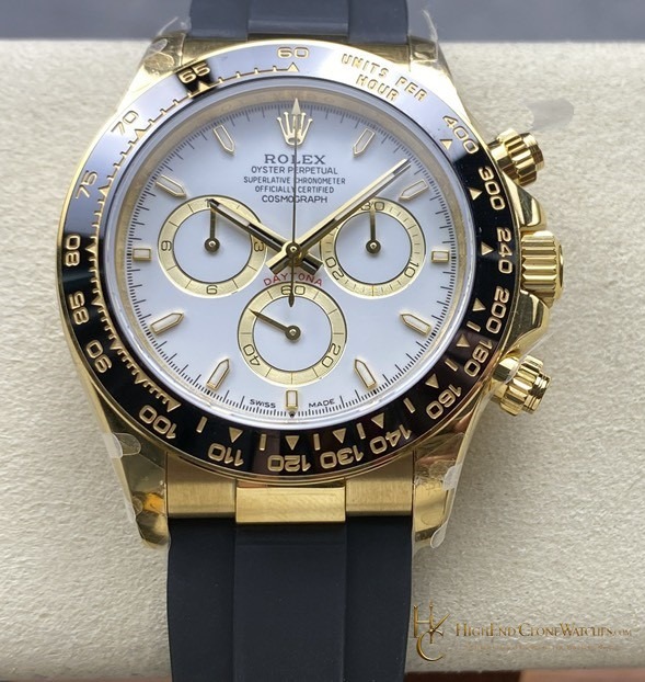 Rolex Daytona 126518LN-0002 front view super clone watch