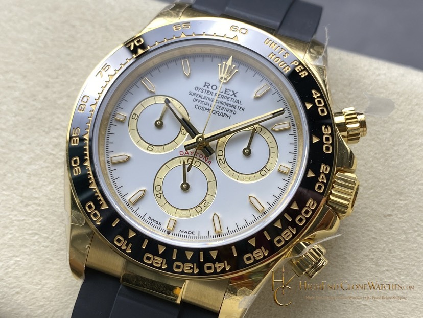 Rolex Daytona 126518LN-0002 dial and marker detail super clone watch