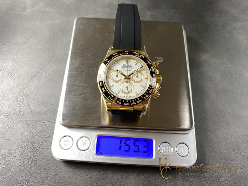 Rolex Daytona 126518LN-0002 caseback view super clone watch
