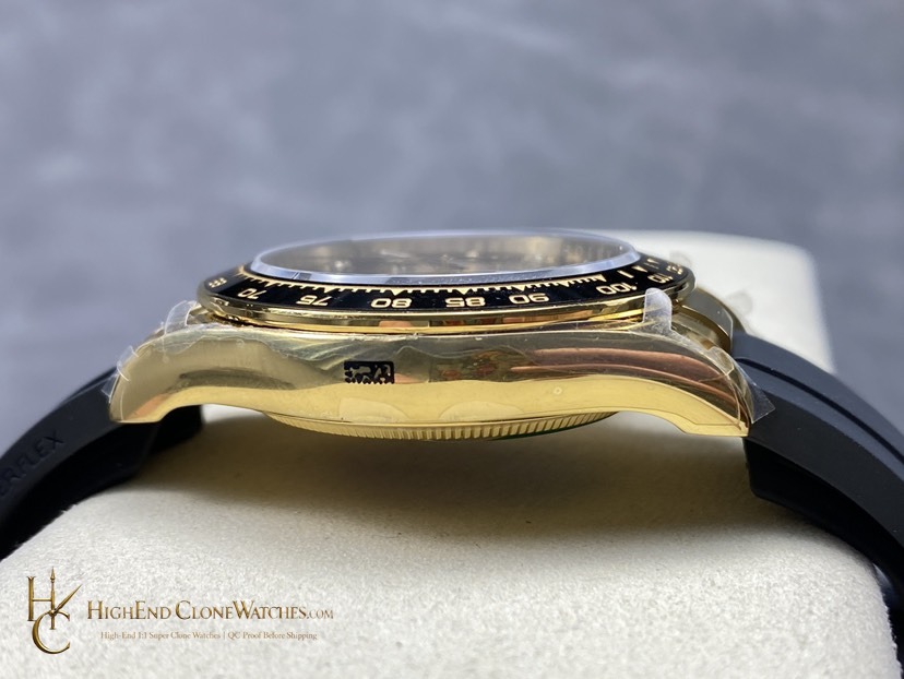 Rolex Daytona M126518LN-0006 side case profile super clone watch