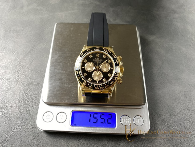 Rolex Daytona M126518LN-0006 caseback view super clone watch