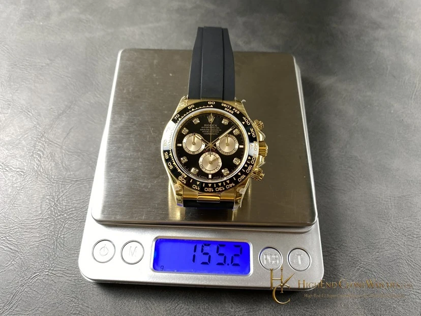 Rolex Daytona M126518LN-0006 caseback view super clone watch