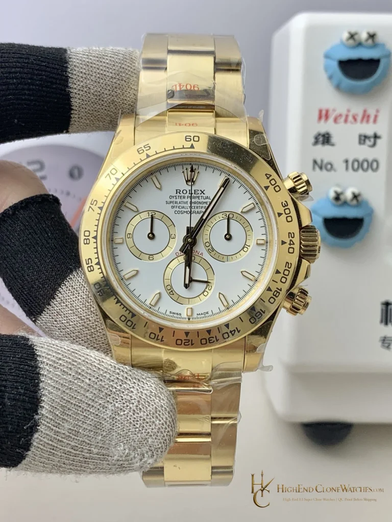 Rolex Daytona 126508 front view super clone watch
