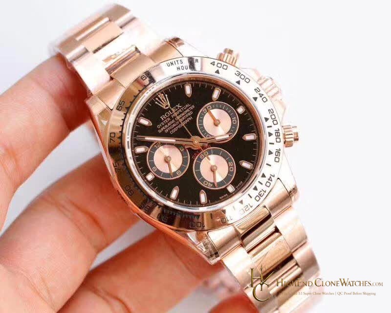Rolex Daytona 116505 / 78595 dial and marker detail super clone watch