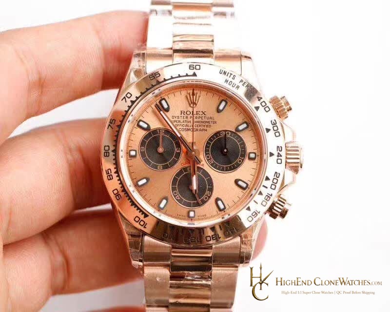 Rolex Daytona 116505 / 78595 bezel detail super clone watch