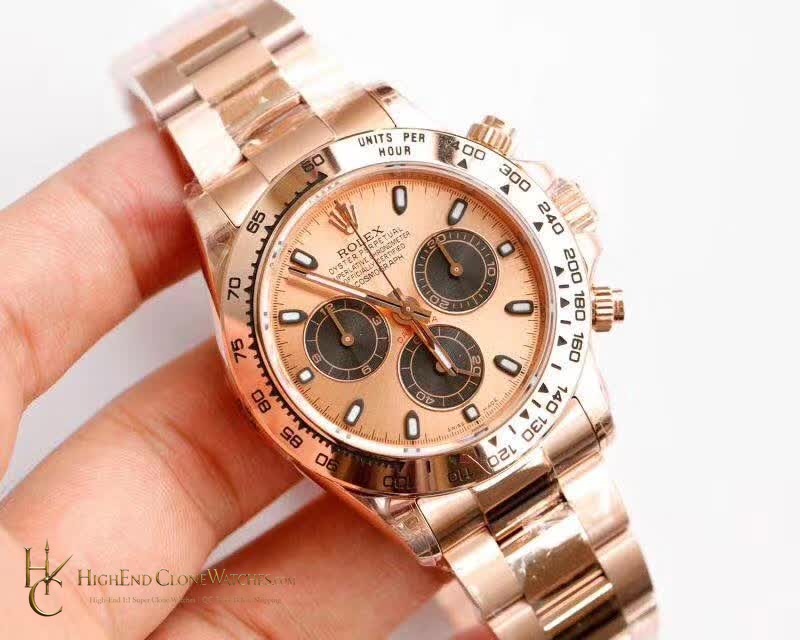 Rolex Daytona 116505 / 78595 side case profile super clone watch