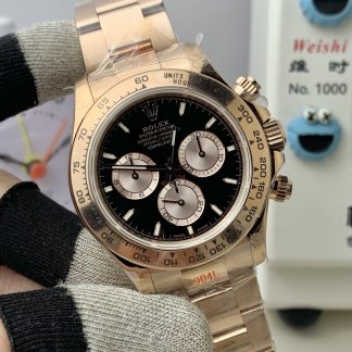 Rolex Daytona 126505-0001 angled dial view super clone watch