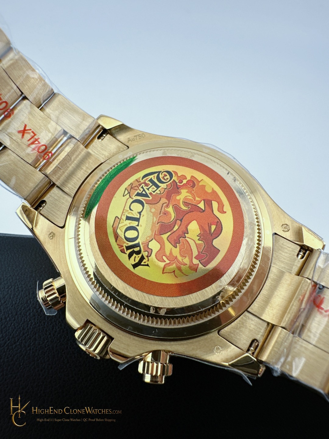 Rolex Daytona 126508 (John Mayer Style) buckle or clasp detail super clone watch
