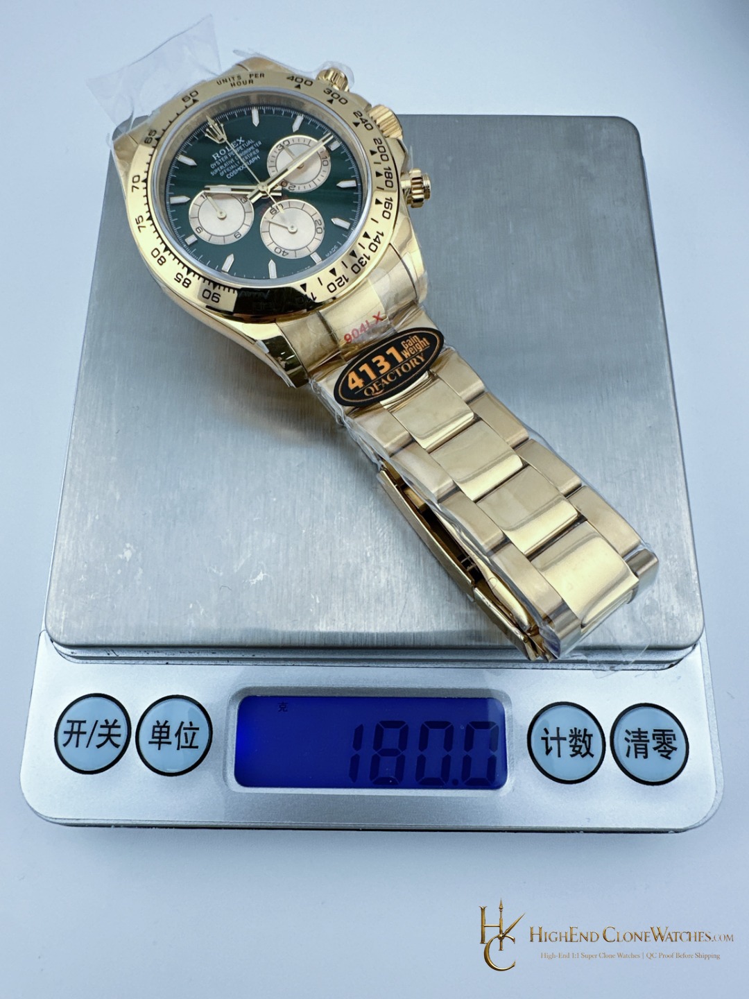 Rolex Daytona 126508 (John Mayer Style) movement detail super clone watch