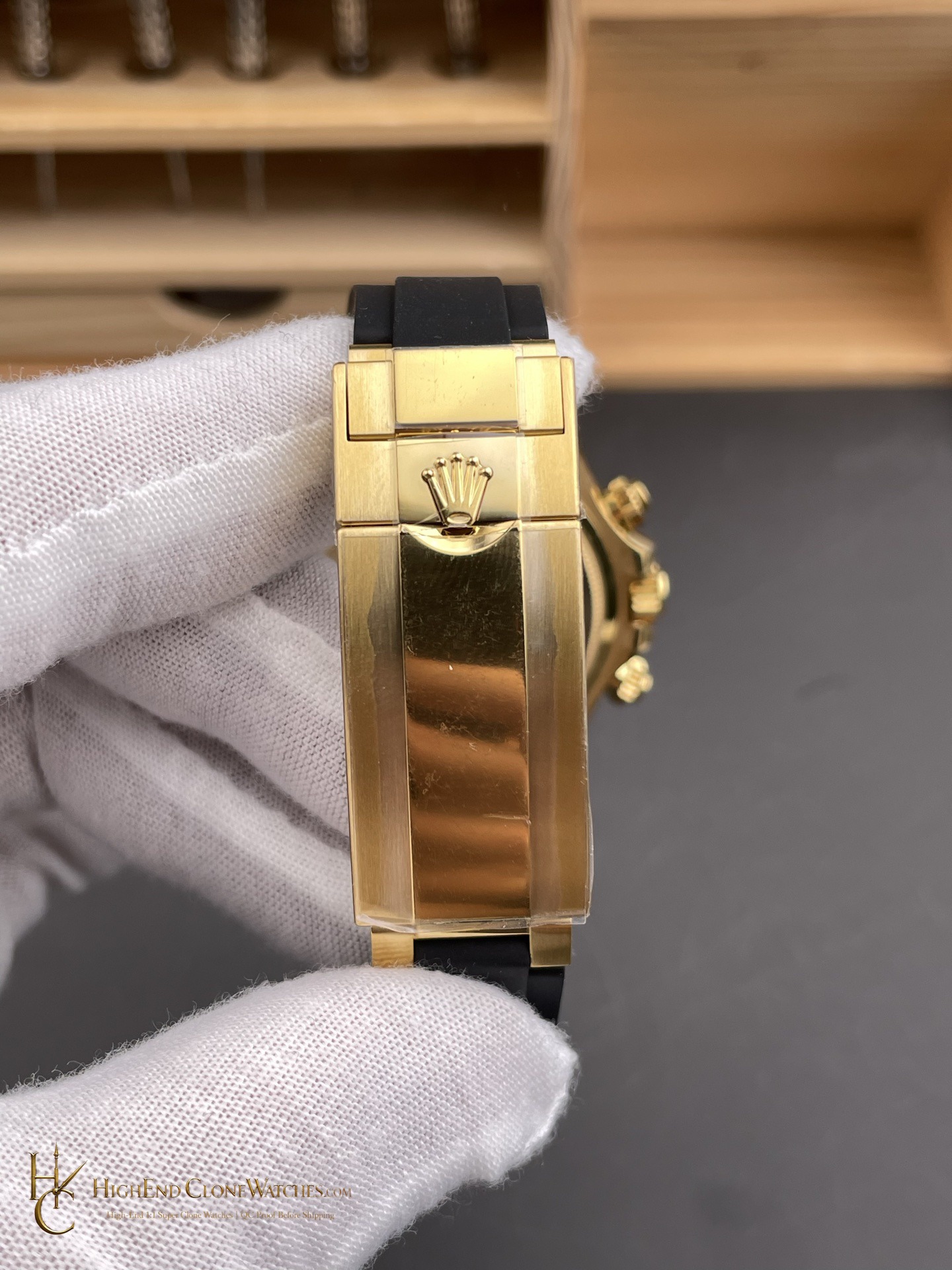 Rolex Daytona M126518LN-0014 buckle or clasp detail super clone watch