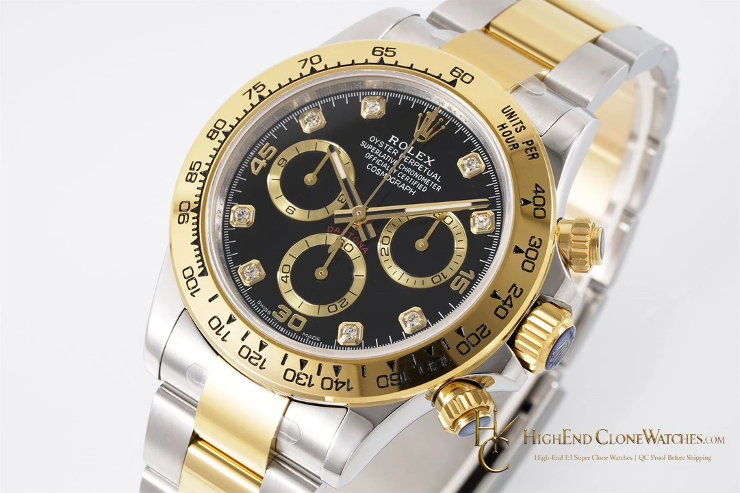 Rolex Daytona m116503-0011 dial and marker detail super clone watch