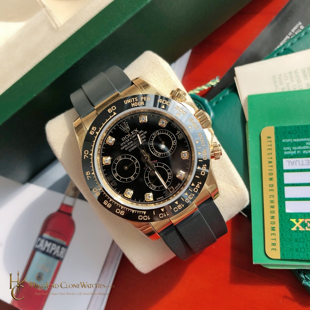 Rolex Daytona 116518LN-0046 front view super clone watch