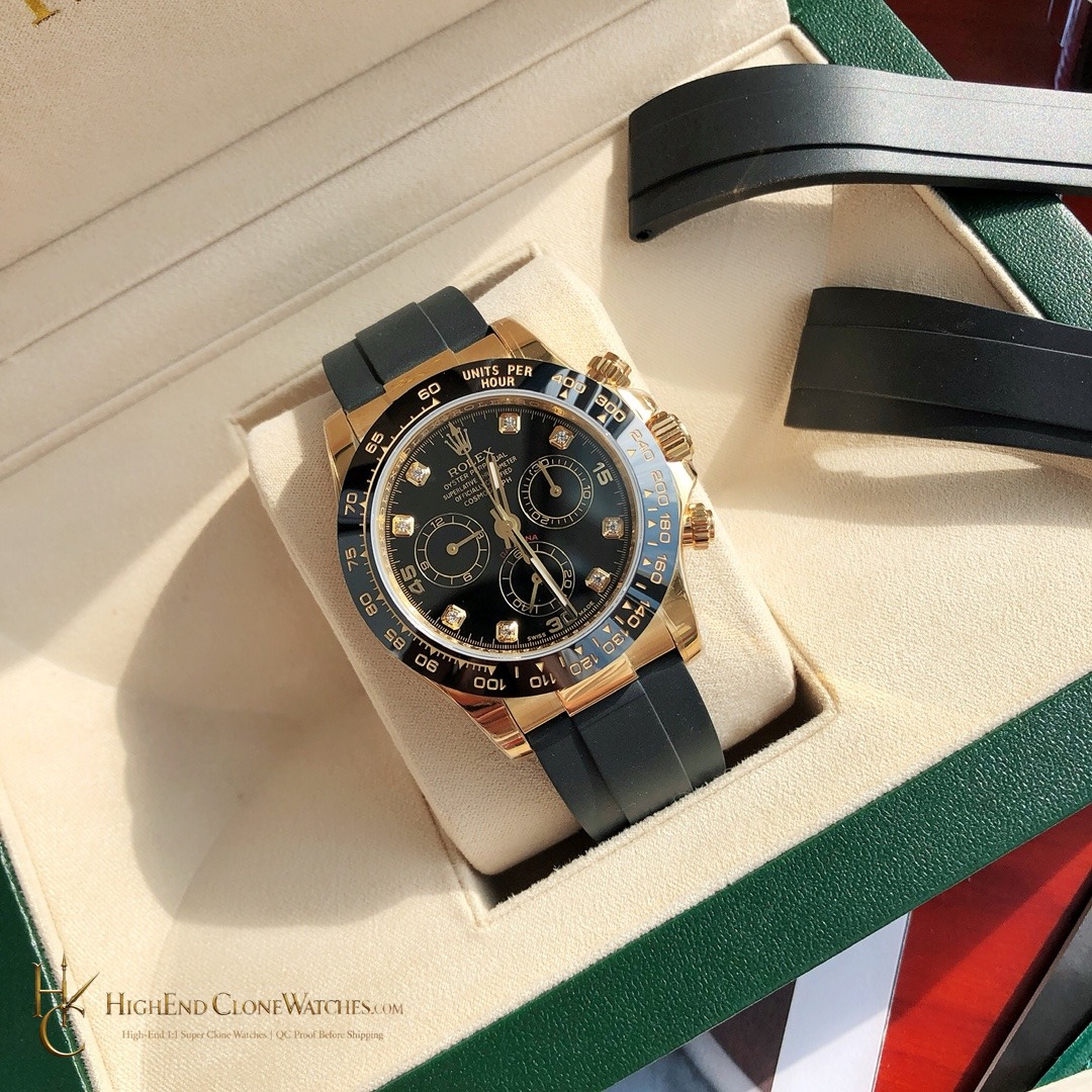 Rolex Daytona 116518LN-0046 dial and marker detail super clone watch