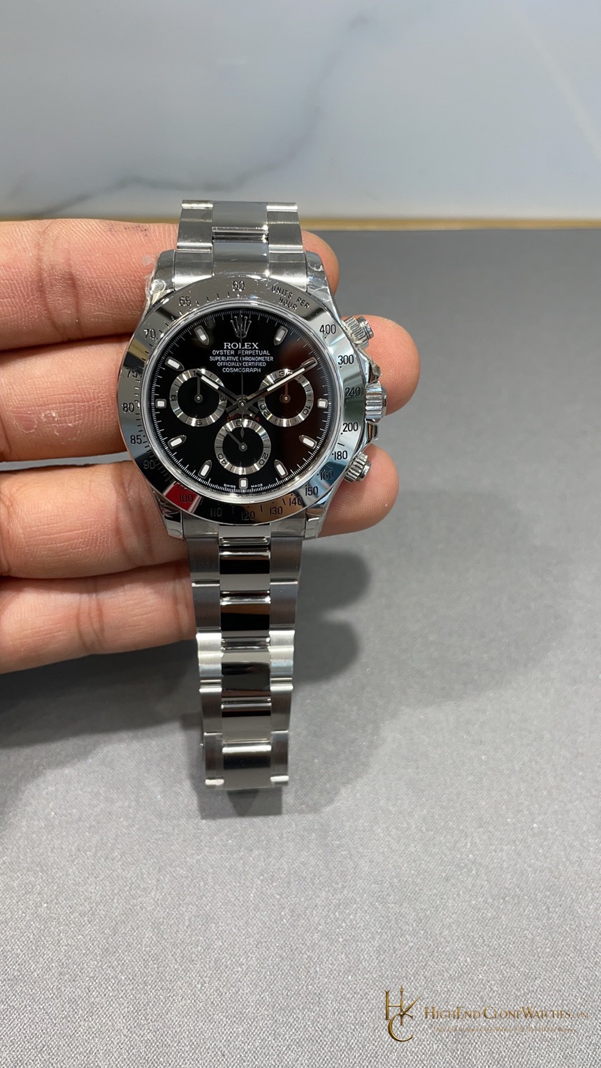 Rolex Daytona 116520-78590 front view super clone watch